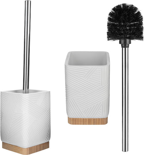 Kadax Keramik Badezimmer Toilettenbürste Weiß