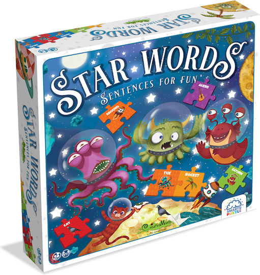 Kids Puzzle Smarty Puzzle- Star Words for 3+ Years 252pcs Creativa Mente