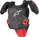 Alpinestars Παιδικός Προστατευτικός Θώρακας Motocross Κόκκινο Χρώμα