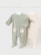 Mayoral Baby Bodysuit Set Velvet Green 2pcs