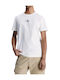 Calvin Klein Monologo Men's Short Sleeve T-shirt Bright White