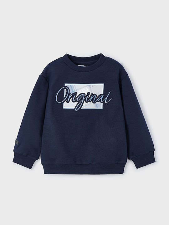 Mayoral Kids Sweatshirt Navy Blue