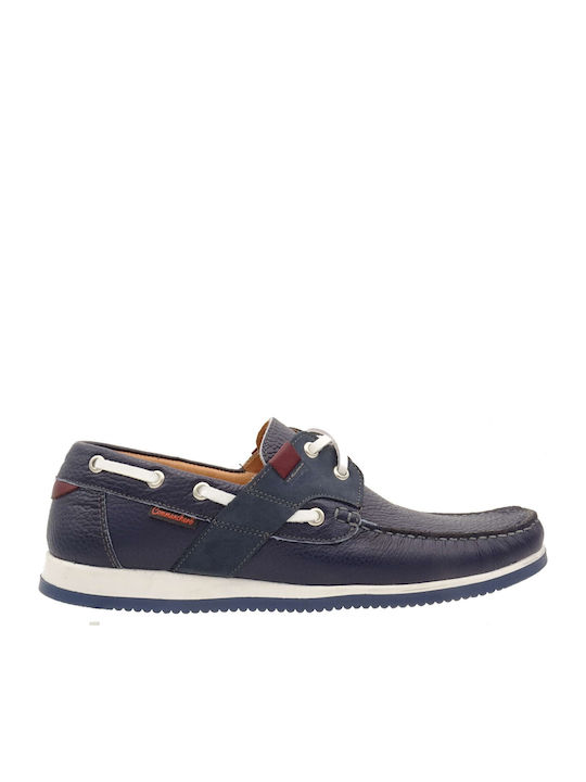 Wildleder Herren Mokassins in Blau Farbe