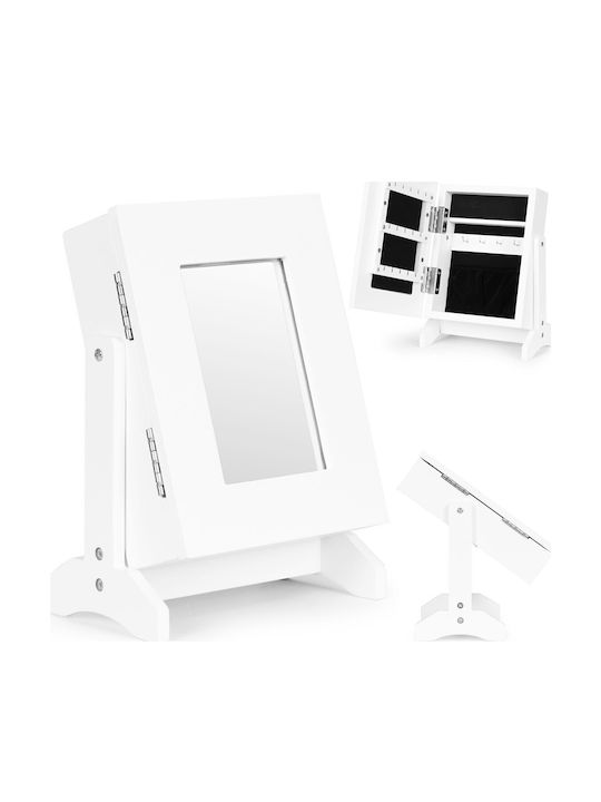 Cutie Organizator Bijuterii cu Oglindă Modernhome