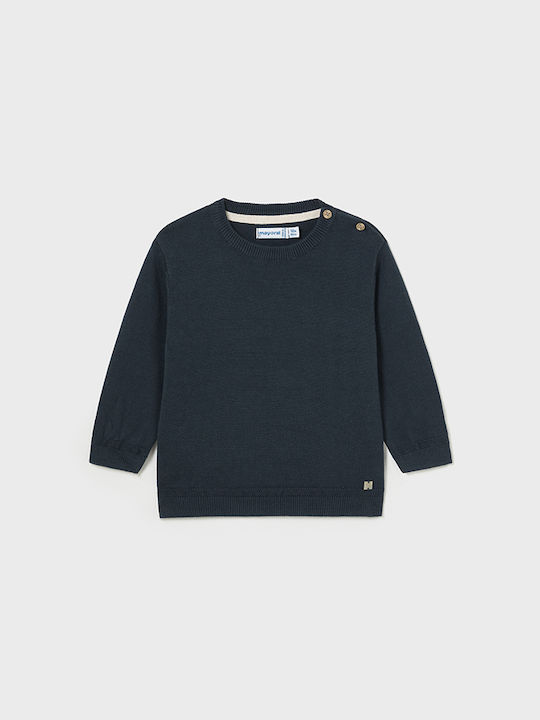 Mayoral Kids Blouse Long Sleeve Petrol