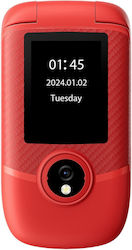 BlackView N2000 Dual SIM Mobile Phone with Buttons Red