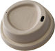 Tessera Disposable Cup Lids Sip Lid in Beige color (50pcs)
