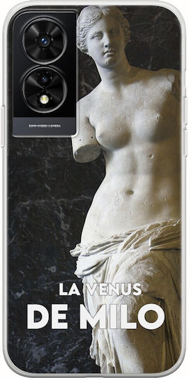 La Venus De Milo TCL 505 Carcasă Flexibilă din Silicon Transparent TPU