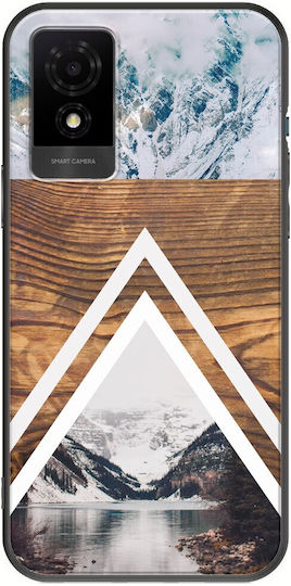 Snow View Tcl 501 Black Tpu Μαύρη Σιλικόνη