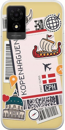 Ticket To Kopenhaugen Tcl 501 Flexible Tpu Διάφανη Σιλικόνη