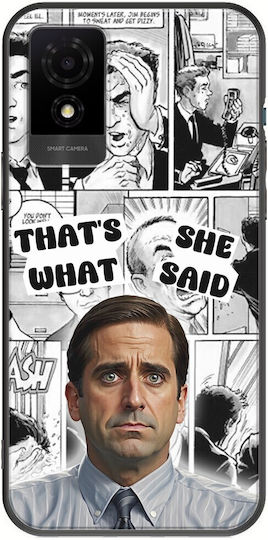 Tv Quotes Michael Scott Tcl 501 Black Tpu Μαύρη Σιλικόνη
