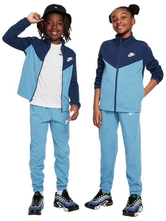 Nike Kids Sweatpants Set Blue Sportswear