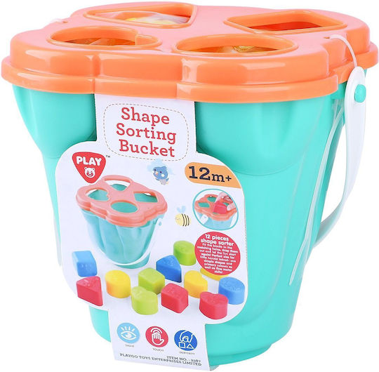 Playgo Shape Sorting Toy Shapes for 12++ Months Turquoise