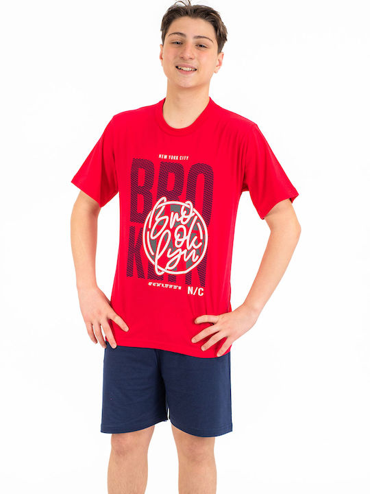 Nina Club Kids Pyjamas red