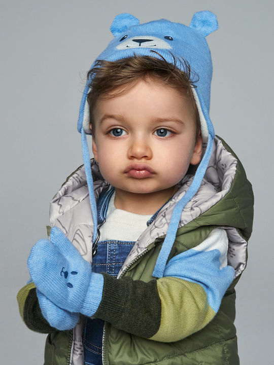 Mayoral Beanie Kids Beanie Set with Gloves Knit...