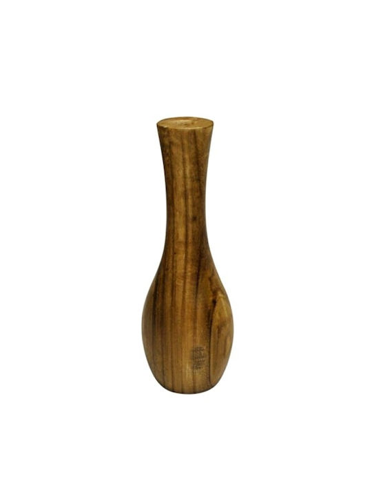 Atmosphera Decorative Vase Brown 15x15x43.5cm
