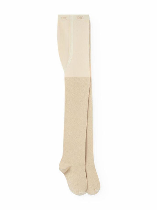 Boboli Kinderstrumpfhose Gold