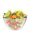 Kadax Glass Salad Bowl Transparent
