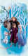 Darymex Παιδική Πετσέτα Θαλάσσης Μπλε Frozen 140x70εκ.