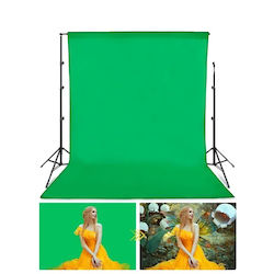 Fotohintergrund-Ständer Greenscreen Chroma Key Fotohalterung Unterstützungssystem Grün Kit