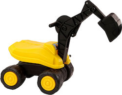 Large Yellow Excavator Moving Bucket 360° Rotation Construction Ride-on