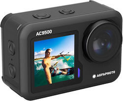 AgfaPhoto Realimove AC9500 AC9500BK Action Kamera 4K Ultra HD Unterwasser Schwarz