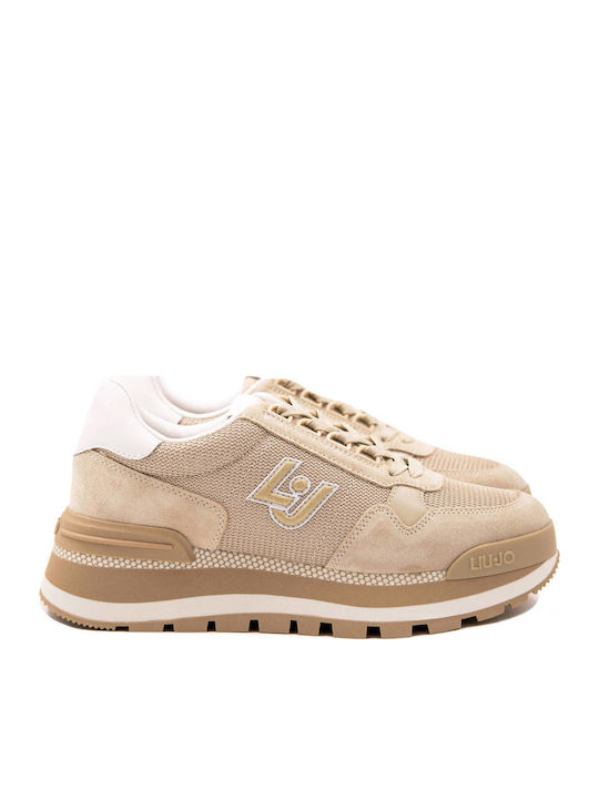 Liu Jo Amazing S Damen Sneakers Beige
