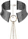 Bijoux Indiscrets Desir Metallique Collar Mesh Black Product Code D-196921