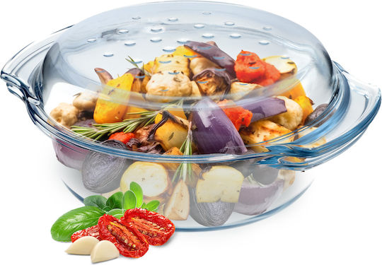 Kadax Dutch Oven Round Glass 2.4lt 1pcs