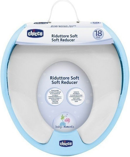 Chicco Toddler Toilet Seat with Light Blue Cushion