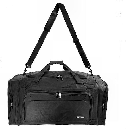 RCM Sack Voyage 71lt Black Fabric L70xW32xH32cm
