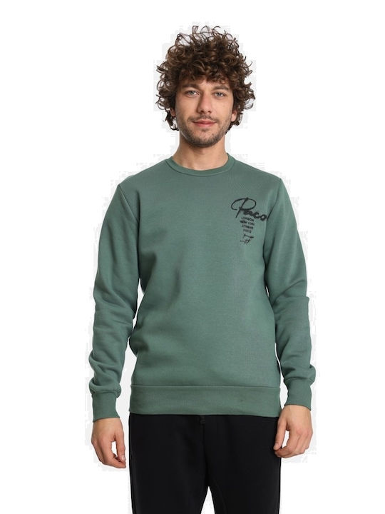 Paco & Co Herren Sweatshirt Haki