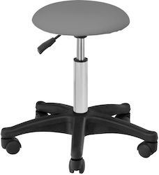 Activeshop Wheeled Stool 22cm Gray Activeshop Wheeled Stool 22cm Gray
