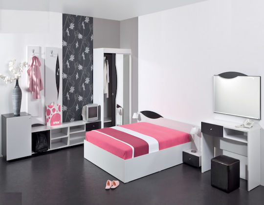 All4home Schlafzimmermöbel-Set Antalia 160x200cm 11 Stück
