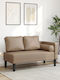 Recliner Kunstleder Braun L110xW54.5xH57.5cm