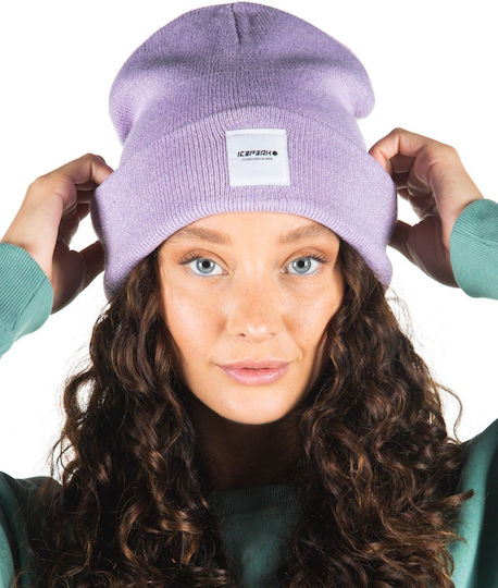 Beanie Beanie Knitted in Purple color