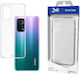 3MK Armor Umschlag Rückseite Silikon 1.5mm Transparent (Oppo A54)