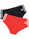Damen Slip 2Pack Rot
