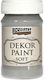 Κιμωλίας Dekor Soft Paint 100ml Pentart Grey