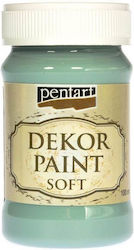 Chalk Paint Dekor Soft Paint 100ml Pentart Country Blue Chalk Paint Dekor Soft Paint 100ml Pentart Country Blue