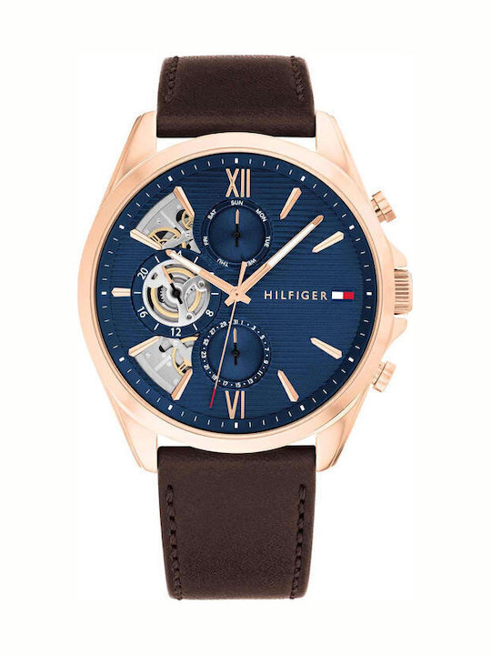 Tommy Hilfiger Baker Ceas Bărbați 43.5mm Bateri...
