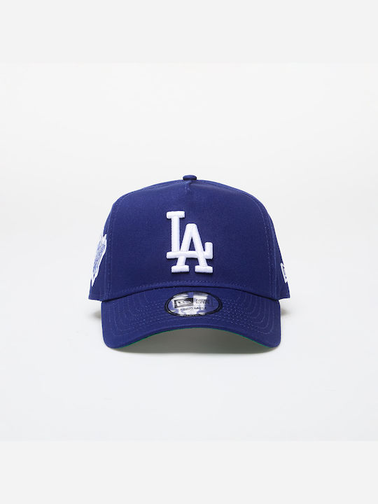 New Era Mlb Los Angeles Dodgers Side Patch 9forty Jockey Dark Royal