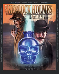 Sherlock Holmes Case Crystal Blue Bottle A Graphic Novel Mx Publishing Paperback Softback