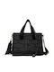 FRNC Women's Bag Shopper Shoulder Black