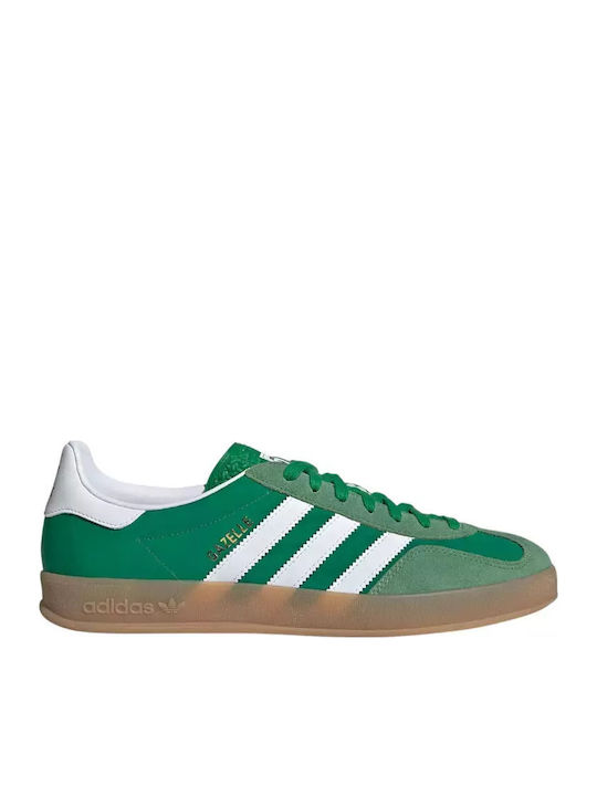 Gazelle Indoor Ανδρικά Sneakers Green / Ftw White / Haze Green