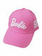 Cerda Palarie Copii Jockey Tesatura Roz Barbie