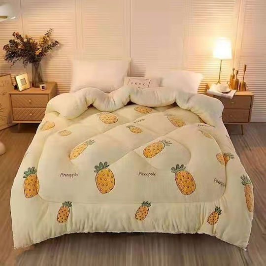 Olia Home Bettbezug Einzelbett 160x220cm Beige