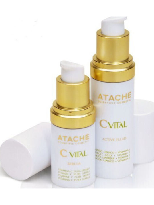 Atache C Vital Skin Care Set for Αnti-ageing & Moisturizing
