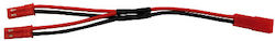 Protonrc Jst Y Wire 20awg Silicone Wire L=50+50mm
