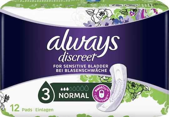 Always Discreet Women's Incontinence Pad 12pcs